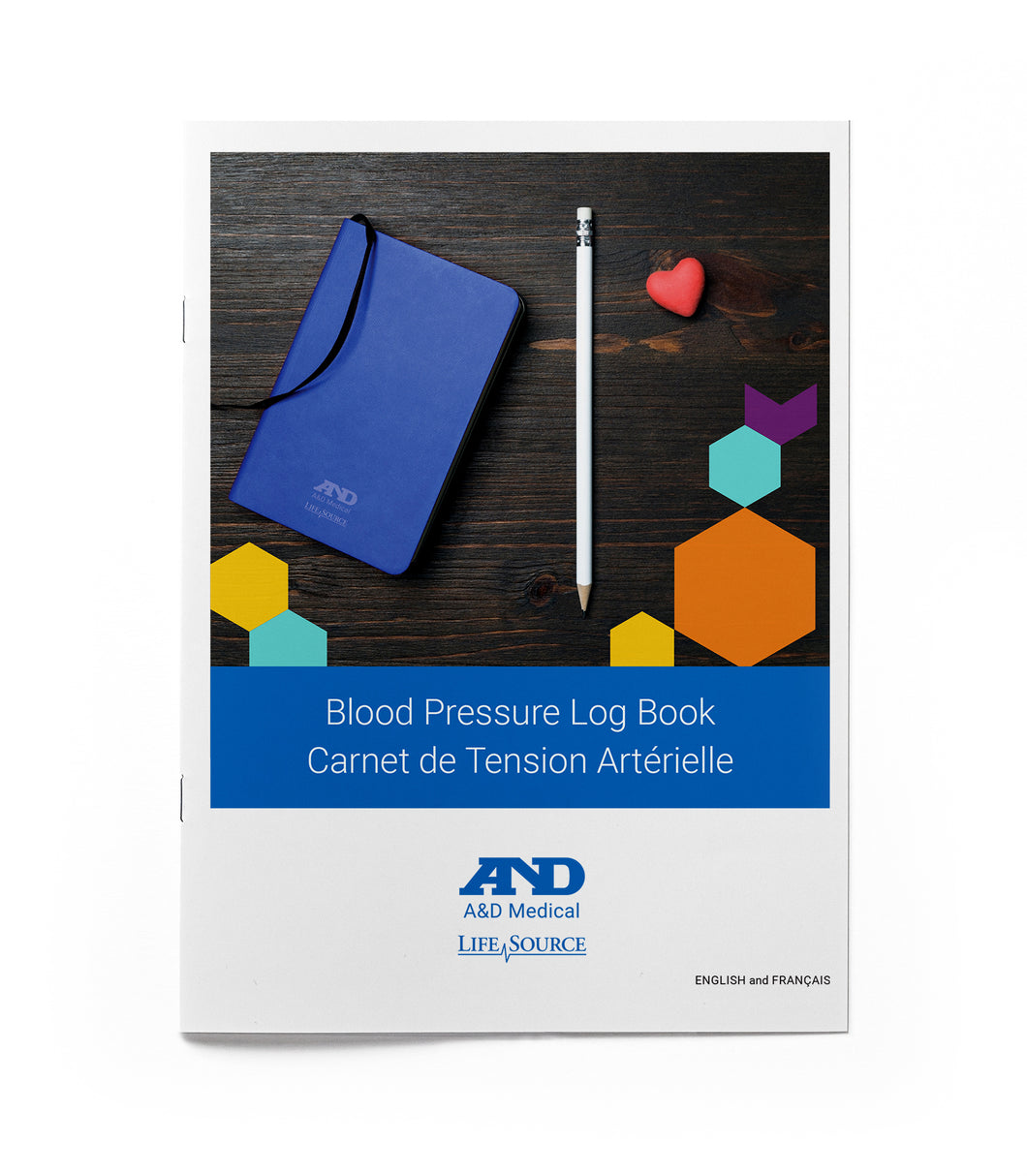 A&D Medical Personal Blood Pressure Measurement Journal